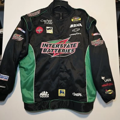 Chaqueta de Carreras Kyle Busch Chase Authentics Drivers Line NASCAR Botón Talla X-Grande Foto 1 de 4