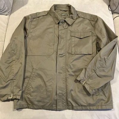 Impresionante - Orvis - Verde Oliva - Abrigo de Granero de Algodón Aislado / Chaqueta de Tareas - XL Foto 1 de 4