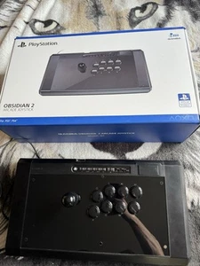 qanba Q7 Obsidian 2 Wired Joystick for PlayStation 5/4 and PC - Picture 1 of 5