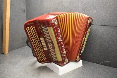 Charron Freresn B-griff 4 Chörig Musette 120 Bässe  VIDEO #495 - Bild 1 von 4