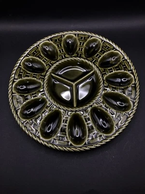 Secla Portugal Austernplatte Eierteller Servierplatte 26cm  P.3289 - Bild 1 von 3