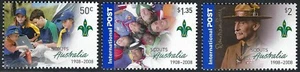 2008 Australia SG# 2917/19 Scouting Centenary Scouts set of 3 mint MUH MNH - Picture 1 of 1