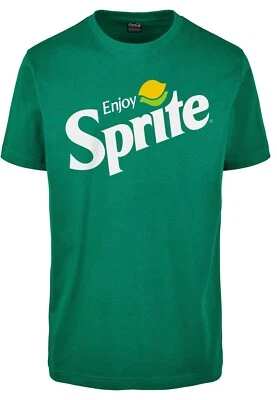 Merchcode T-Shirt Men's Crew-Neck Printed Sprite Logo Forestgreen - Image 1 of 4