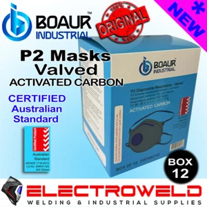 12x Respiradores Válvulas Carbón Activado P2 Desechables Pintura Humo Polvo Médico - Imagen 1 de 3
