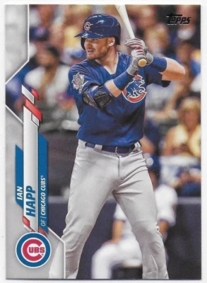 2020 Topps #448 Ian Happ - Chicago Cubs - Image 1 of 2