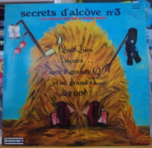 SECRETS D'ALCÔVE N°3 MARYSE MARTIN/ANDRE DAICK FRENCH LP PRESIDENT - Bild 1 von 1