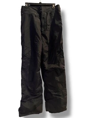 Black Sierra Men's Zipper Fly Ski Snowboard Snowmobile Pants Black Large - Image 1 of 4