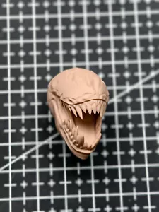 1/6 1/12 1/18 Venom Head Sculpt Carved For Male Action Figure Body Toys - Picture 1 of 3