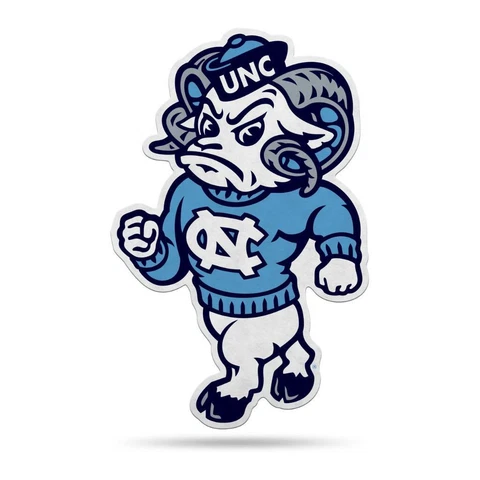 North Carolina Tar Heels 18"x18" Mascot Felt Pennant [NEW] Sign Banner Wall Cave Cover