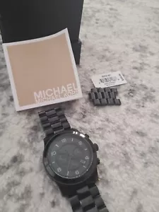 Michael Kors black stainless watch MK8157 - Picture 1 of 3