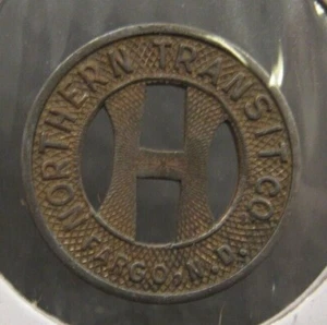 1944 Northern Transit Co. Fargo, ND Transit Bus Medaille - North Dakota - Bild 1 von 2