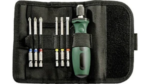 Metabo 626723000-1 Bit Set 7 tlg. inkl Bithalter Schraubendreher Tasche PH PZ SL - Bild 1 von 1