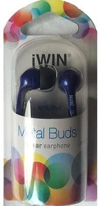 jWin JHE21 Blue Metallic Style In Ear Headphones - Bild 1 von 1