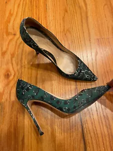 Gianvito Rossi x Mary Katrantzou stiletto Pointy Toe pumps size 39 - Picture 1 of 5