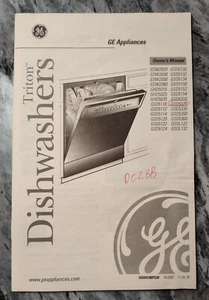 GE Appliances Triton Geschirrspüler Bedienungsanleitung - Bild 1 von 5