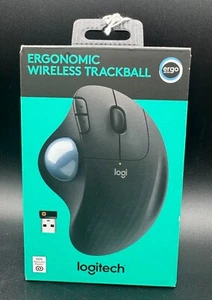 Souris trackball ergonomique sans fil Logitech ERGO, neuve LIVRAISON GRATUITE - Photo 1/4