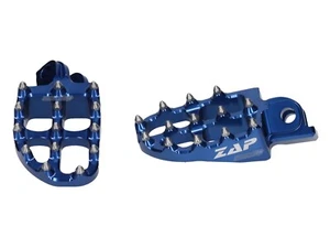 ZAP E-PEG Pedane Compatibili Con GasGas ES 700 SM 700 Ab22 Argento - Foto 1 di 4