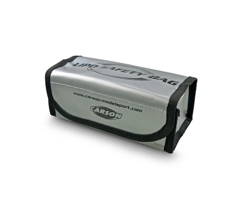 LiPo/LiION Safety-Bag für 2 Standard LIPO Akkus Carson 500906308 - Bild 1 von 1