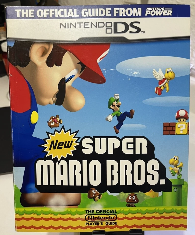 New Super Mario Bros. (DS) Nintendo Power Guía Oficial Foto 1 de 4