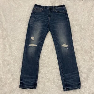 Pantalones de mezclilla American Eagle originales para hombre talla 29 x 30 desgastados Next Level Flex - Imagen 1 de 8