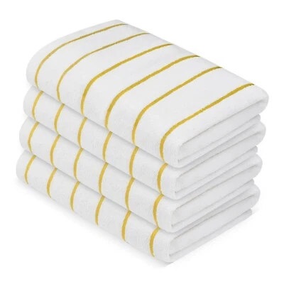 Paquete de 4 piezas - 30x60 pulgadas - Toallas grandes a rayas para piscina/playa Foto 1 de 3