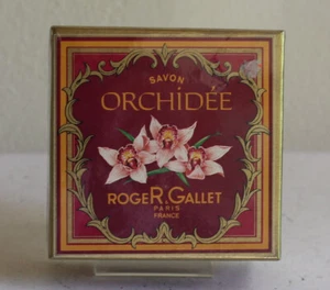 Roger & Gallet - Savon Orchidée - Vintage Seife - Foliert - Unbenutzt - Rarität - Picture 1 of 3