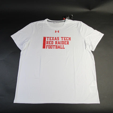 Texas Tech Red Raiders Under Armour HeatGear Short Sleeve Shirt Men's New Cover