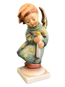 Figura De Colección Goebel Hummel Ángel Celestial Sosteniendo Vela 21/0 Abeja Faltante TMK-6 - Imagen 1 de 8