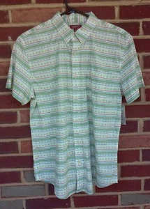 NWT Arizona Jeans Men's Button Shirt Size M - Picture 1 of 4