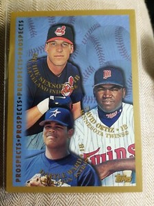 1998 Topps # 257 DAVID ORTIZ ROOKIE Prospects RC Boston Red Sox Sharp LOOK ! 