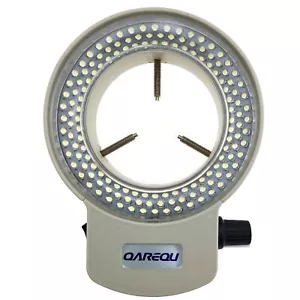Microscopio Cámara Anillo Luz 144 piezas Iluminador LED Bombilla Ajustable Lámpara Adaptador - Imagen 1 de 11