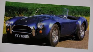 hand-made greetings card featuring AC COBRA , 4x8" blank - Picture 1 of 1