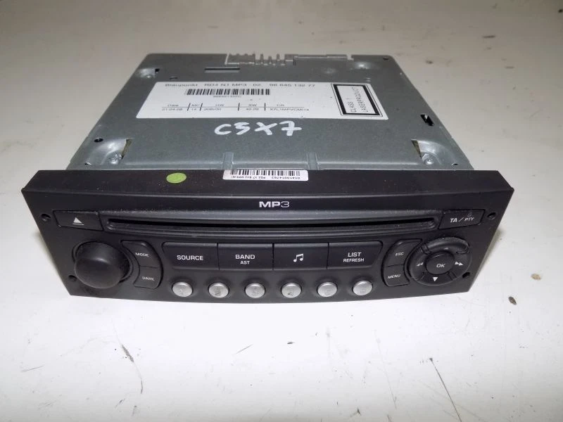 CITROEN C5 III X7 RADIO CAR AUDIO AUTORADIO 9664513277  - Bild 1 von 1