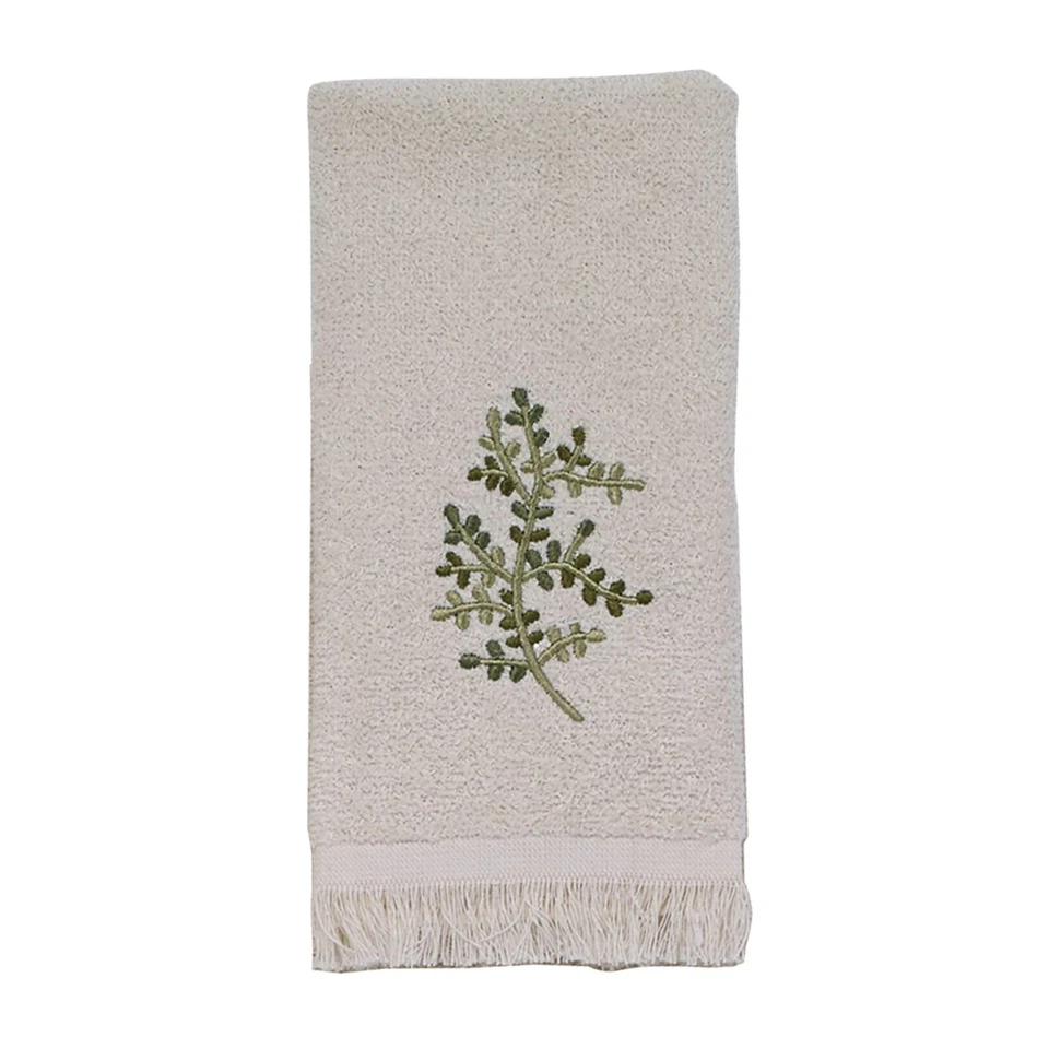 Avanti Linens 17374IVR Greenwood Fingertip Towel in Ivory 17374IVR