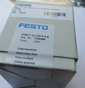 FESTO 1145086 DSM-T-12-270-P-A-B SEMI-ROTARY DRIVE (R2S7.7B1) - Imagen 1 de 1