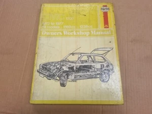 Honda Civic 1200 1973 to 1977 - Haynes Manual - Picture 1 of 1