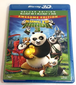 Kung Fu Panda 3 - Deluxe Edition 2D & 3D Blu-Ray 2016 - Spanish - Picture 1 of 2