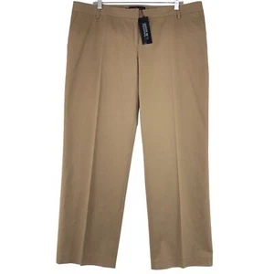 Lafayette 148 Damen Größe 16 Bedford Hose Pants Stretch Chai Hellbraun BRANDNEU - Bild 1 von 15