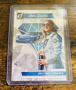 2023 Donruss Racing Race Queens Base #25 Brittney Zamora