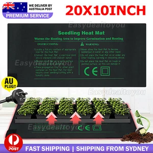 Seedling Heating Mat Heat Pad Seed Germination Starter Sprout Propagator 230V - Picture 1 of 10