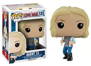 Agente 13 Pop! Marvel Captain America Civil War figurina in vinile nuova con scatola 131 nuova con scatola - Foto 1 di 2