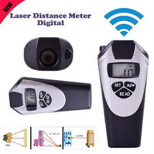US CP-3009 LCD Ultrasonic Tape Laser Point Distance Measure Meter Range Measure