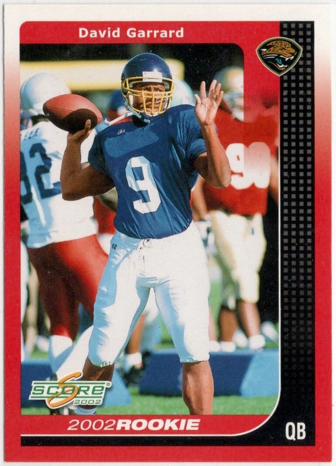 2002 Score David Garrard Rookie Card #257 Jaguars - Image 1 of 1
