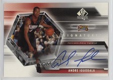 2004-05 SP Authentic SP Signatures Andre Iguodala #SP-AI Rookie Auto RC