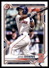 2021 Bowman Draft Base #BD-177 Jeter Downs - Boston Red Sox