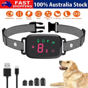 AU Dog Bark Collar-Compact Anti Barking Remote Stop Training Electric Shock 2024 - Picture 1 of 14