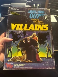 Villains James Bond Victory Games RPG Box Set - Bild 1 von 11
