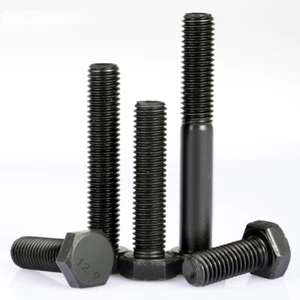 Schwarz 12,9 Stahl Sechskantschrauben Sechskantschrauben M4 M5 M6 M8 M10 M12 M14 - M18 - Bild 1 von 12