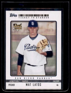 2009 Topps Ticket to Stardom #44 Mat Latos Rookie - Picture 1 of 2