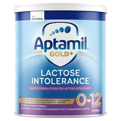 Aptamil Gold+ Lactose Intolerance Baby Infant Formula Birth To 12 Months 900g • 34.90$